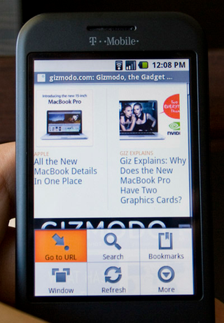 Illustration for article titled T-Mobile G1 Google Android Phone Review